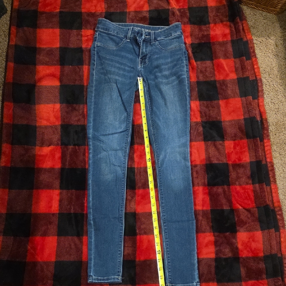 Women's Blue So Jeggings Sz 1